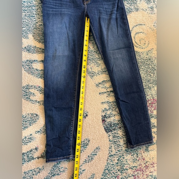 Hudson Krista Ankle Super Skinny Blue Jeans - Picture 9 of 11